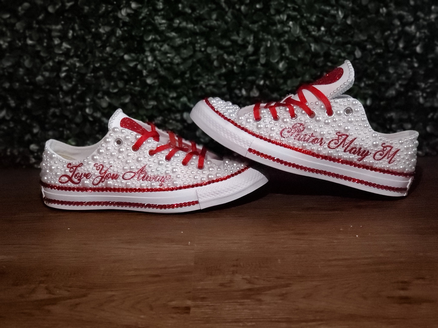 All Pearl Chucks - Low Tops