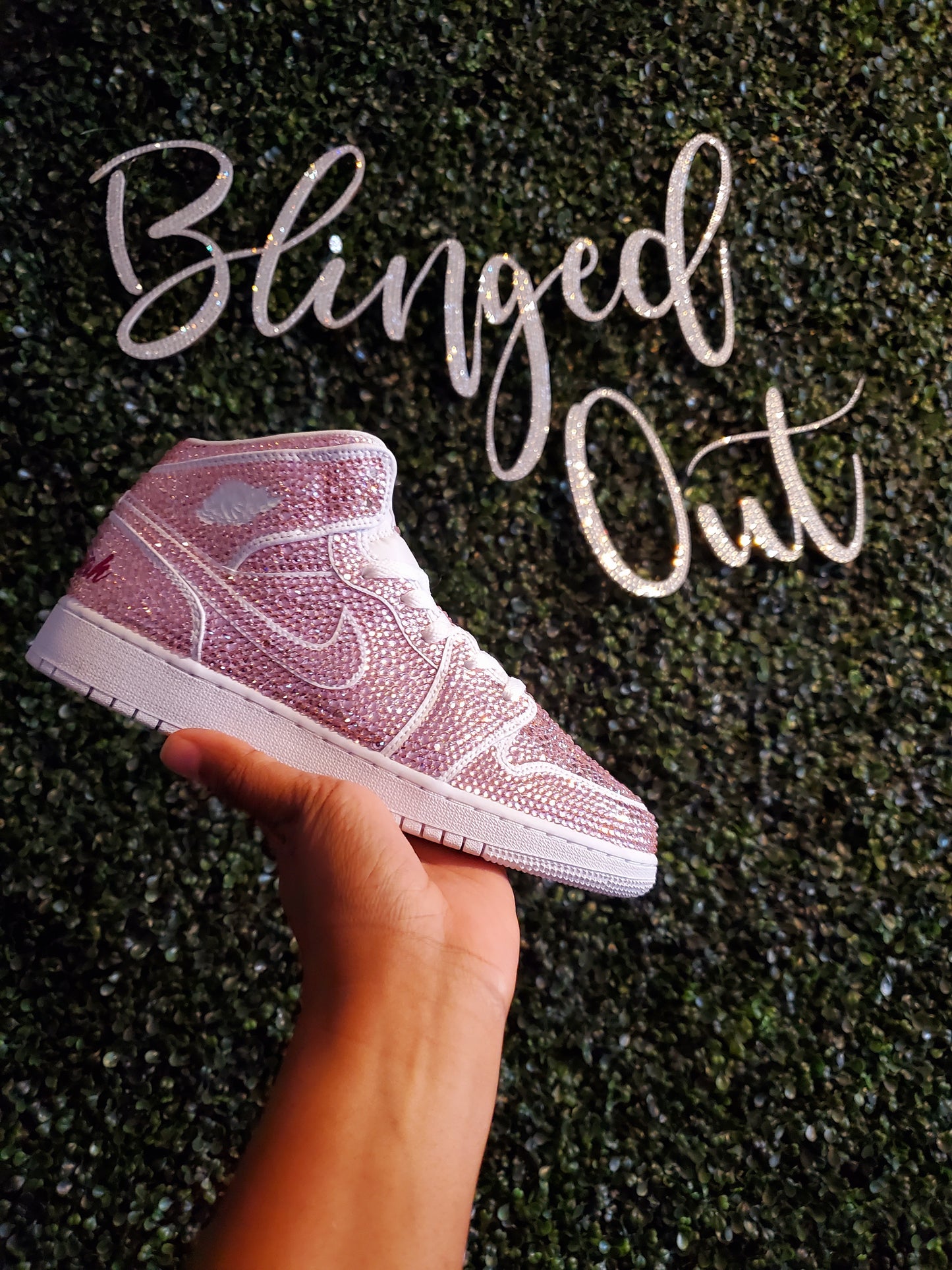 Todo Bling AJ1 MIDS