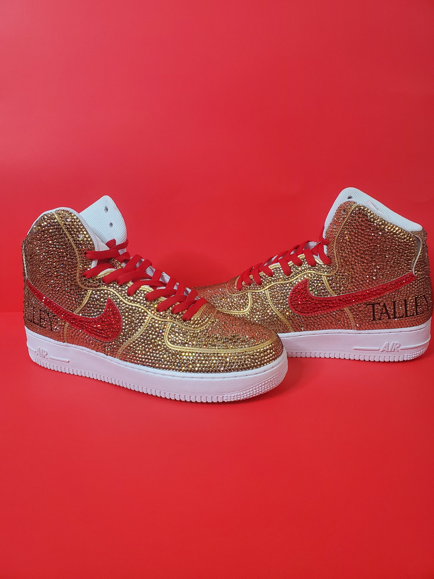 All Over Bling AF1 - High Tops