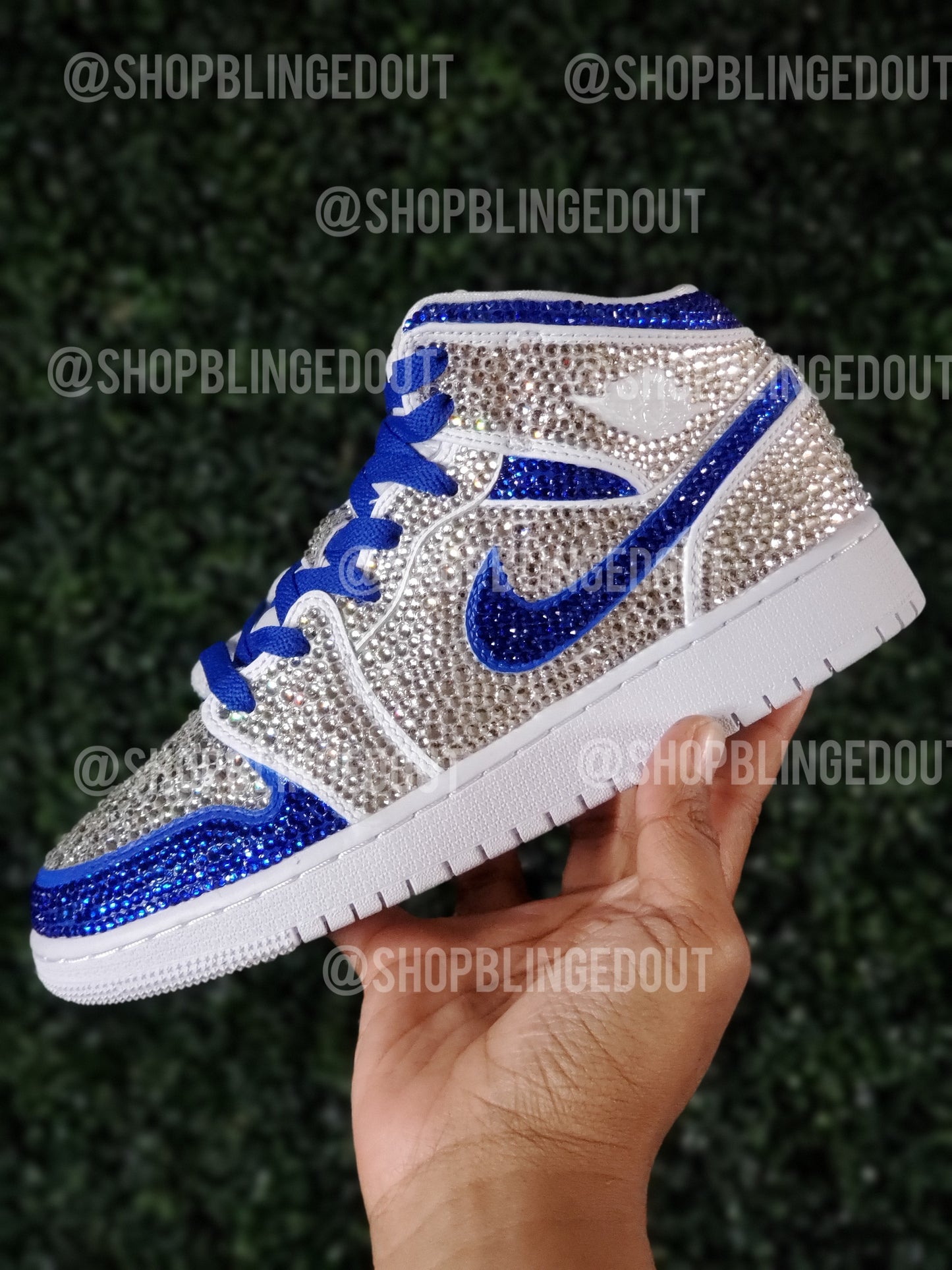 All Over Bling AJ1 MIDS