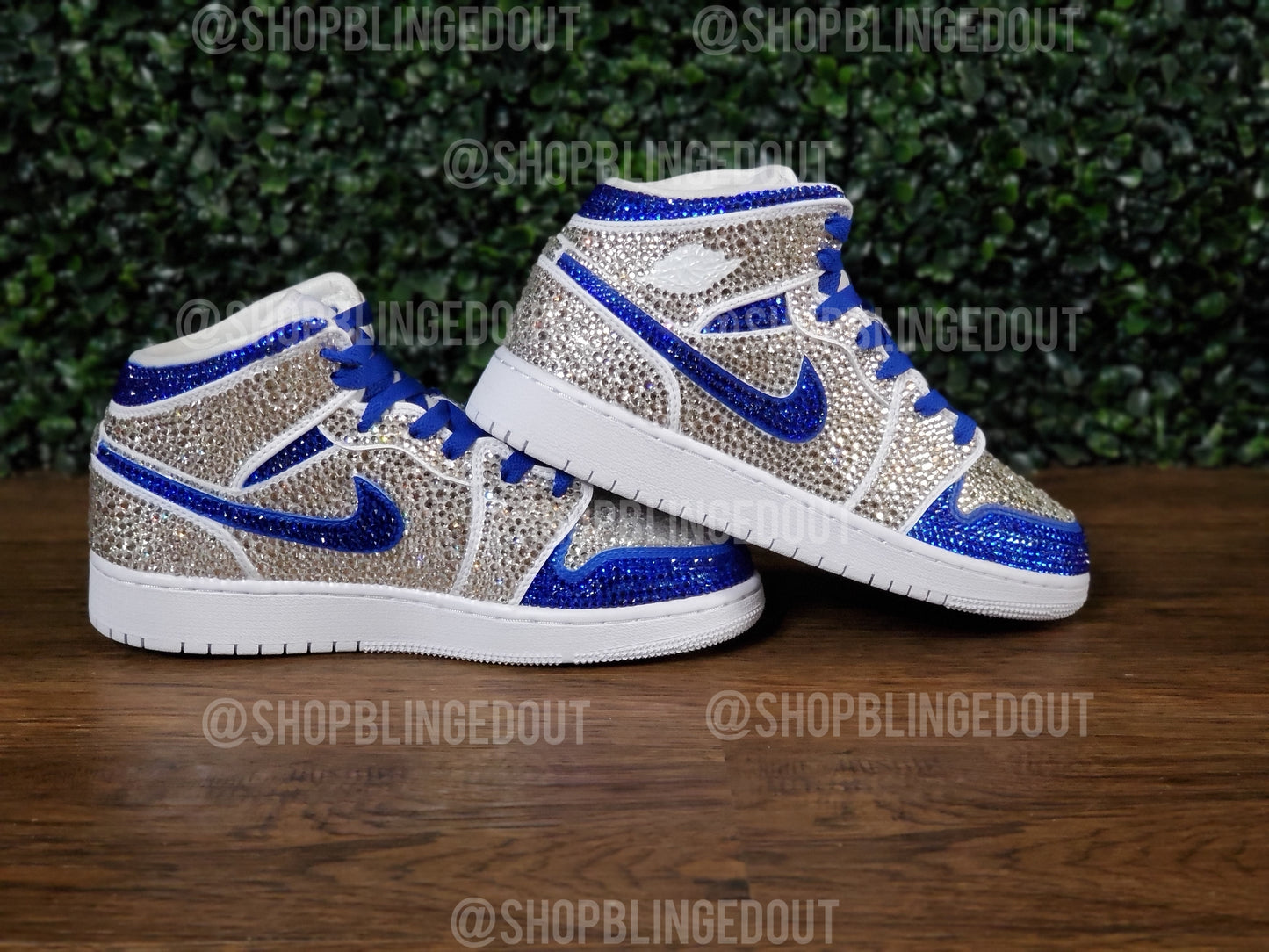Todo Bling AJ1 MIDS