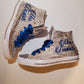 All Over Blinged Chucks -High Tops